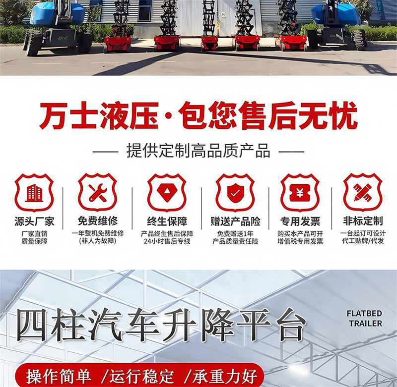 四柱汽车升降平台(图2)