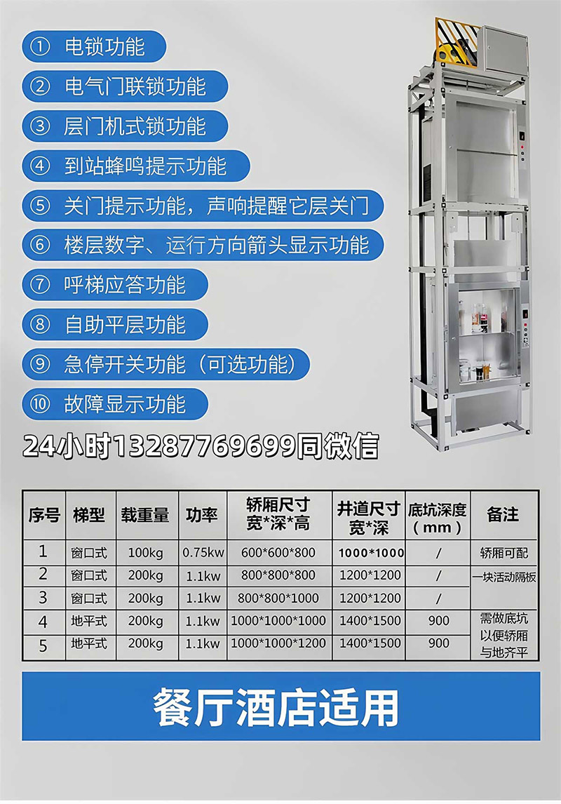 传菜电梯杂物梯(图20)