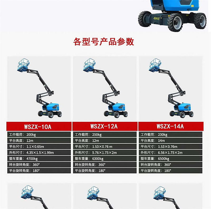 曲臂式升降平台(图14)